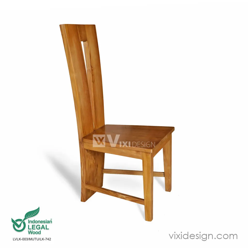 Teak wood dining chairs