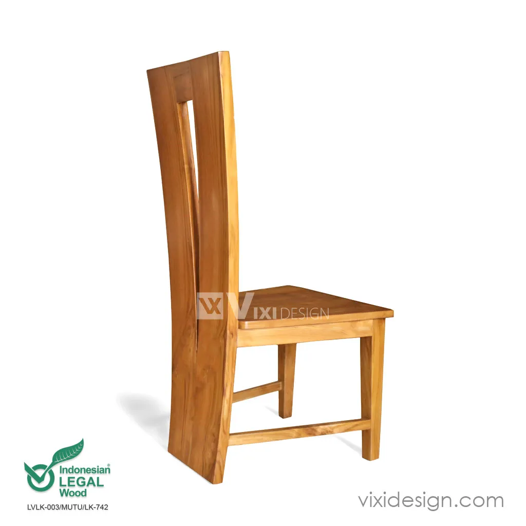 Jakarta Teak Wood Dining Chair Manufacturer from Indonesia