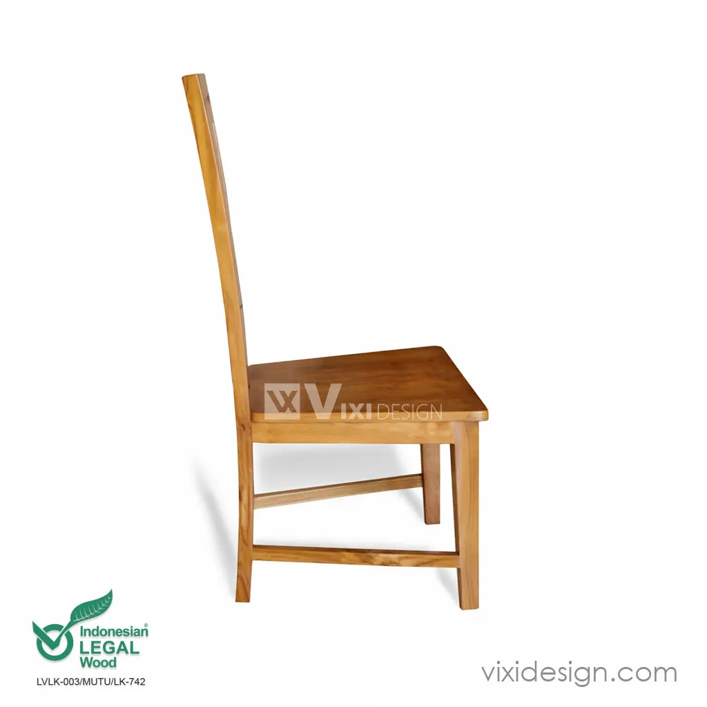 Teak wood dining chairs