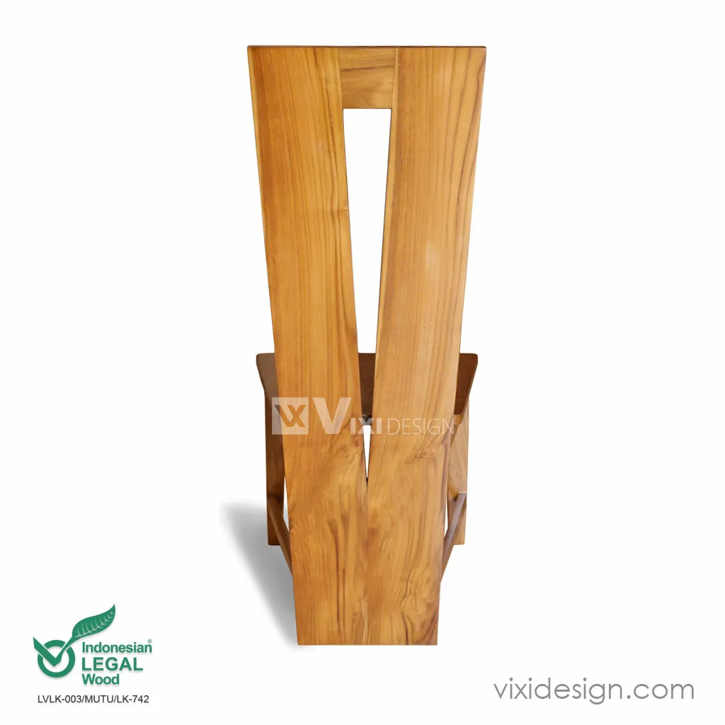 Teak wood dining chairs