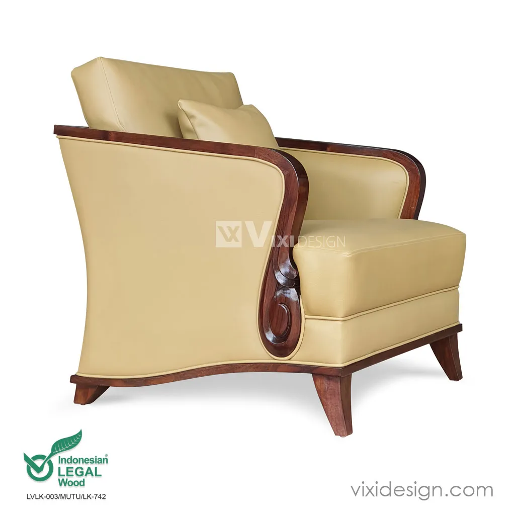 Luxury Classic Modern Teak carving Sofa manufacturer Indonesia