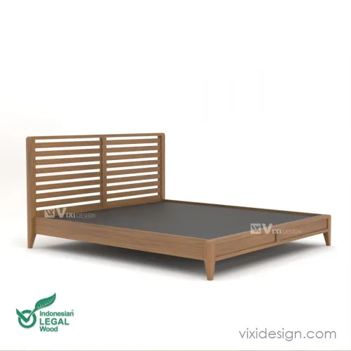 Teak Bed King Size Indonesia Furniture Manufacturer